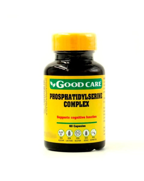 Phosphatidylserine Complex 100mg - 60 Cápsulas - Good Care - naturvida.pt