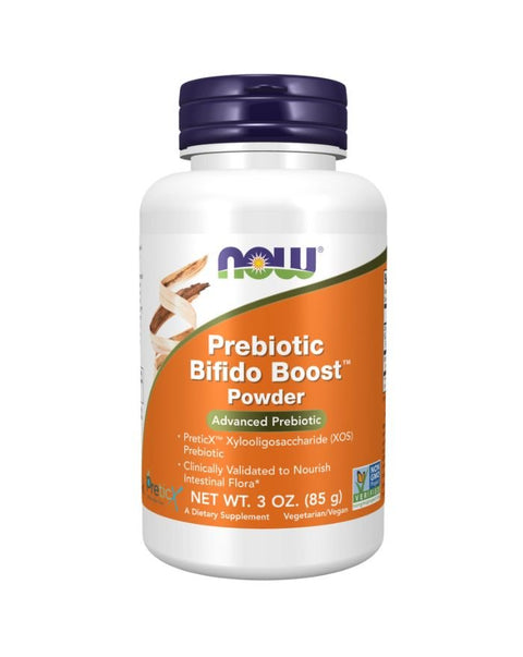 Prebiotic Bifido Boost Powder - 85g - Now Foods - naturvida.pt