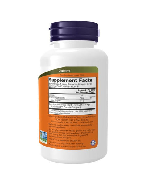 Prebiotic Bifido Boost Powder - 85g - Now Foods - naturvida.pt