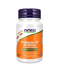 Probiotic-10 50 Billion frente - 50 Cápsulas - Now Foods - naturvida.pt