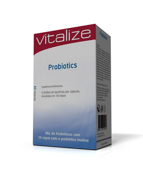 Probiotics - 60 Cápsulas - Vitalize - naturvida.pt