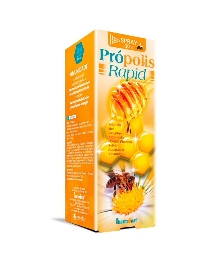 Própolis Rapid Spray - 30ml - Fharmonat - naturvida.pt