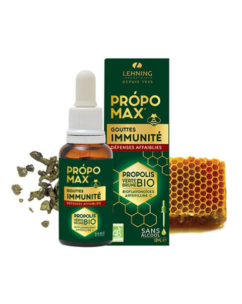 Própomax Imunidade 60% S/ Álcool Gotas Bio - 30 ml - Lehning - naturvida.pt
