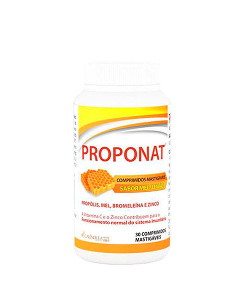 Proponat - 30 Comprimidos Mastigáveis - Calêndula - naturvida.pt