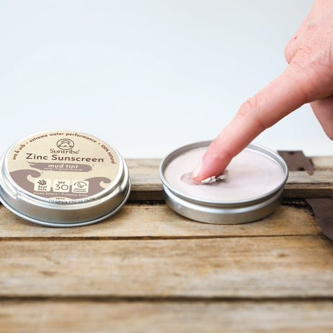 Protetor Solar de Zinco Rosto e Desporto SPF 30 - 15 grs - Suntribe - naturvida.pt