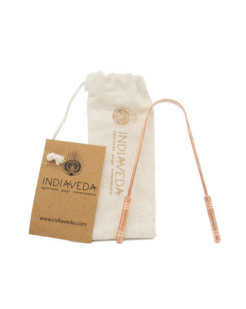 Raspador de Língua de Cobre 100% Natural - naturvida.pt