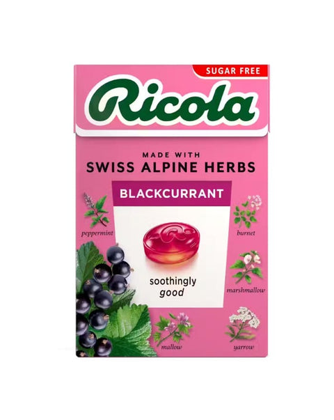 Rebuçados de Ervas Suiças e Flôr de Sabugueiro - 50g - Ricola