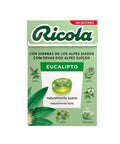 Rebuçados de Ervas Suiças Sabor Eucalipto - 50g - Ricola - naturvida.pt