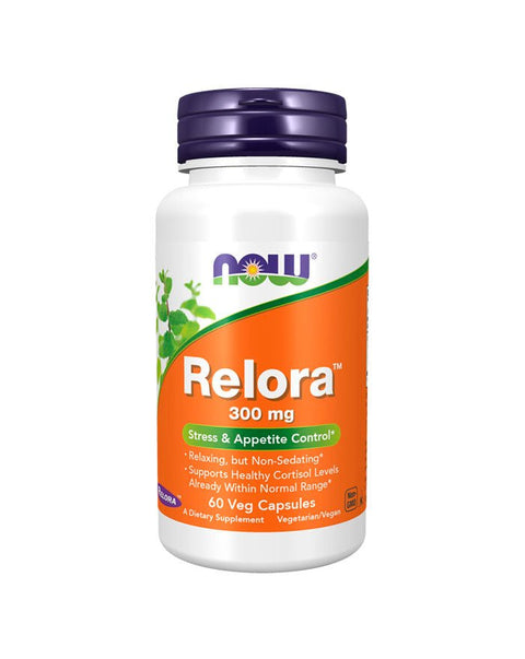 Relora 300mg - 60 Cápsulas - Now Foods - naturvida.pt