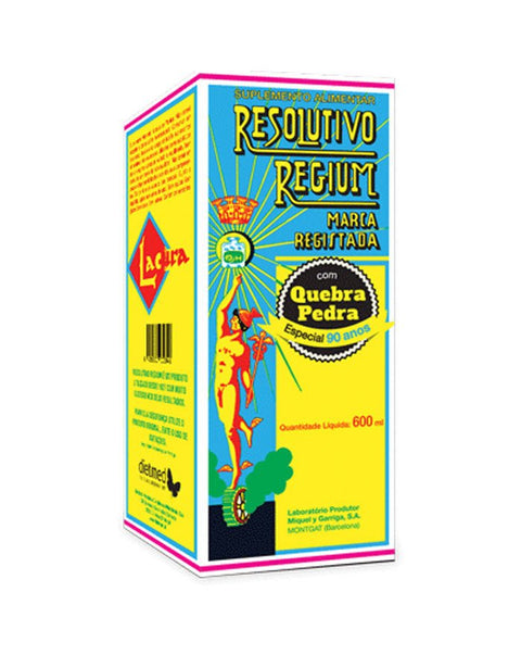 Resolutivo Regium com Quebra Pedra - 600 ml - Dietmed - naturvida.pt