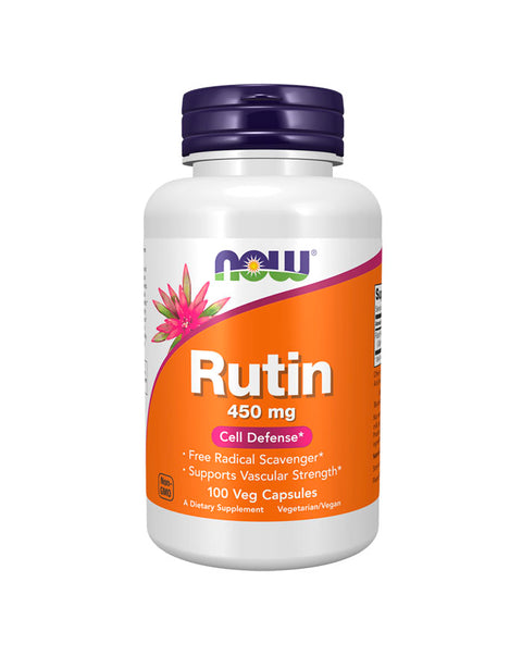 Rutina 450 mg - 100 Cápsulas - Now Foods