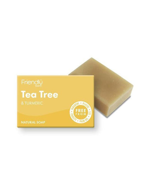 Sabonete de Banho de Melaleuca Curcuma - 95 grs - Friendly Soap - naturvida.pt