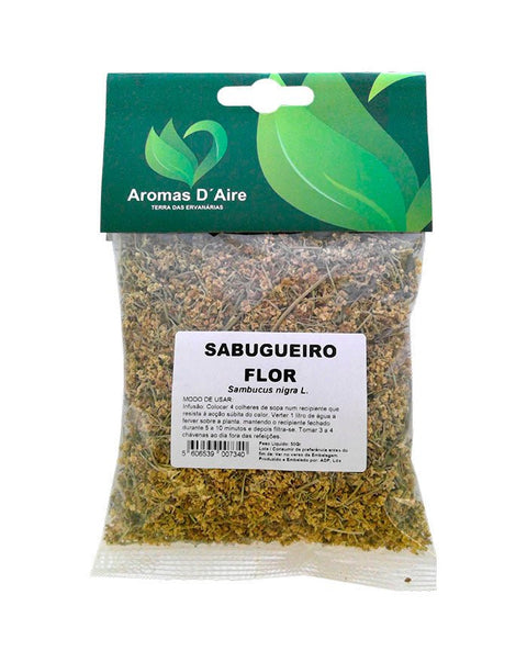 Sabugueiro Flor - 50 grs - naturvida.pt