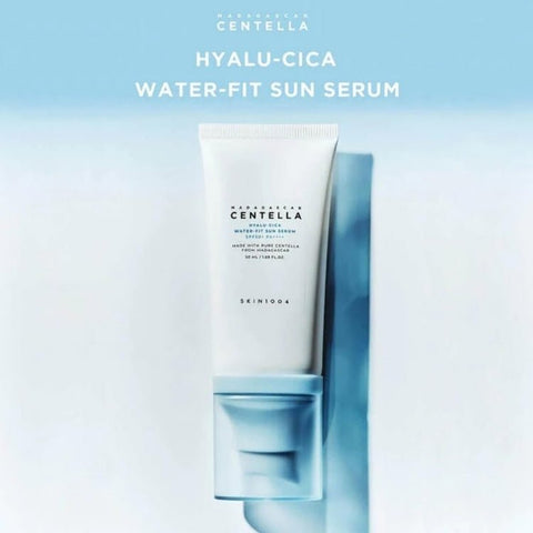 SKIN1004 Madagascar Centella Hyalu-Cica Water-Fit Sun Sérum Protetor Solar SPF50+ PA++++ 50ml - naturvida.pt