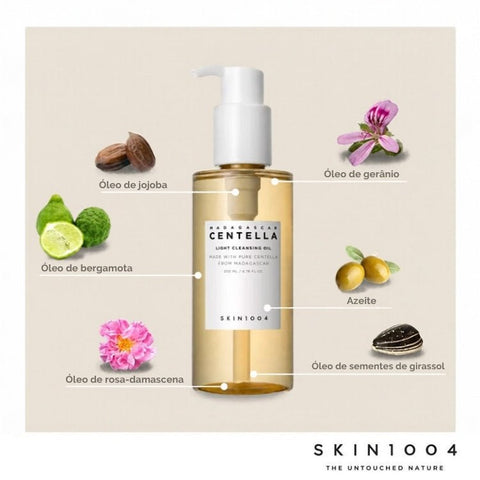 SKIN1004 Madagascar Centella Óleo de Limpeza Suave - 200ml - naturvida.pt