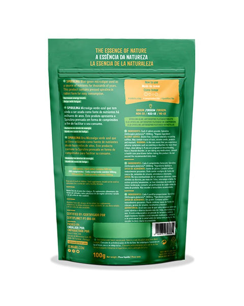 Spirulina e Clorela Bio - 125 grs - Iswari - naturvida.pt