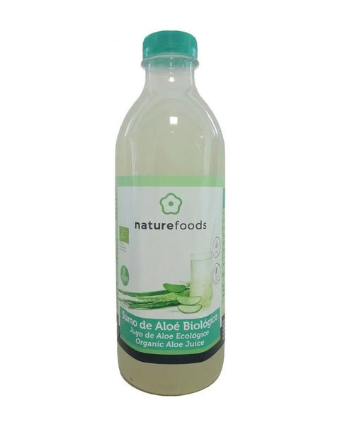 Sumo Aloé Vera Biológico - 1000ml - Naturefoods - naturvida.pt