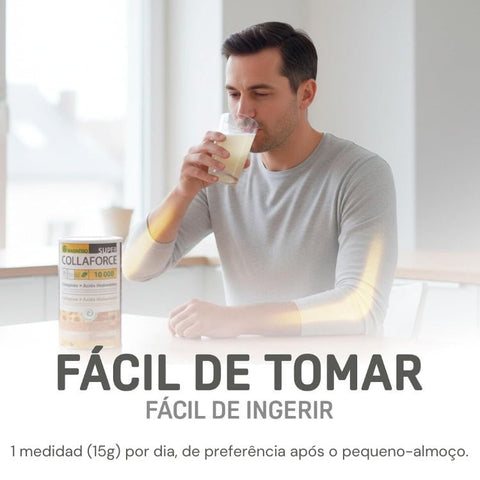 Super Collaforce 10000mg Colagénio + Ácido Hialurónico - Sabor a Limão - 450 grs - Dietmed - naturvida.pt
