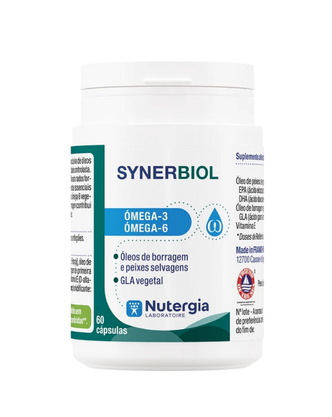 Synerbiol - 60 Cápsulas - Nutergia