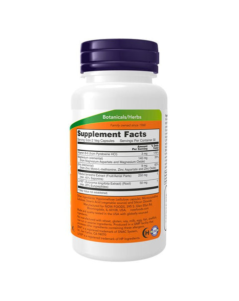 Testojack 100 - 60 Cápsulas - Now Foods - naturvida.pt