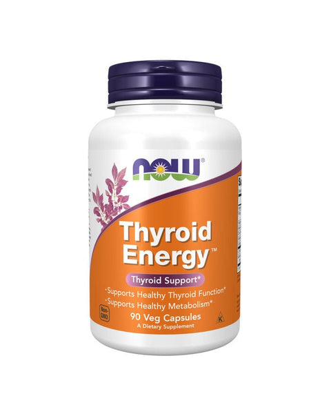 Thyroid Energy - 90 Cápsulas - Now Foods - naturvida.pt