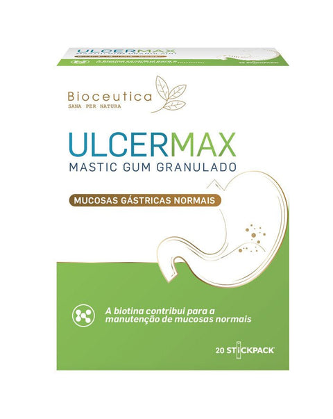 Ulcermax - 20 Stickpack - Biocêutica - naturvida.pt