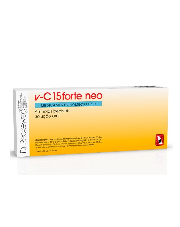 V-C 15 Forte Neo - 24 Ampolas - Dr. Reckeweg - naturvida.pt