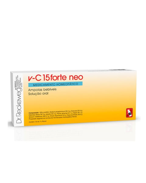 V-C 15 Forte Neo - 24 Ampolas - Dr. Reckeweg - naturvida.pt