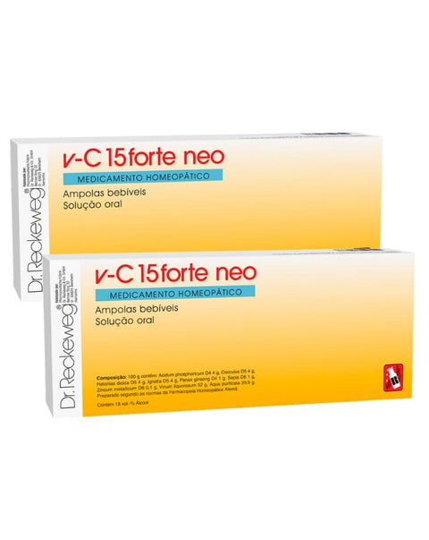 V-C 15 Forte Neo - Pack 2x24 Ampolas - Dr. Reckeweg - naturvida.pt