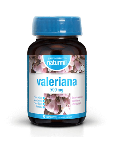 Valeriana 500mg - 90 Comprimidos - Naturmil