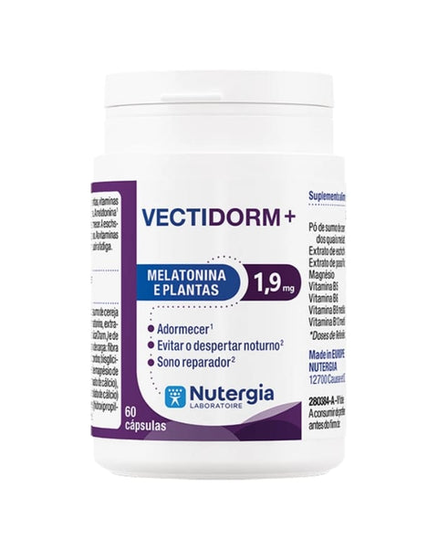 Vectidorm+ - 60 Cápsulas - Nutergia