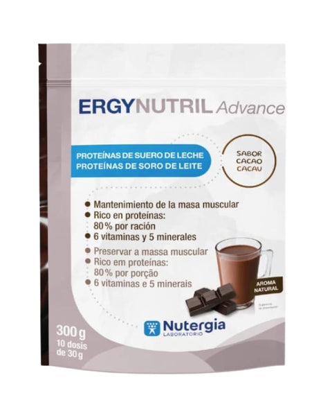 VegeNutril Advance Chocolate - 300 grs - Nutergia - naturvida.pt