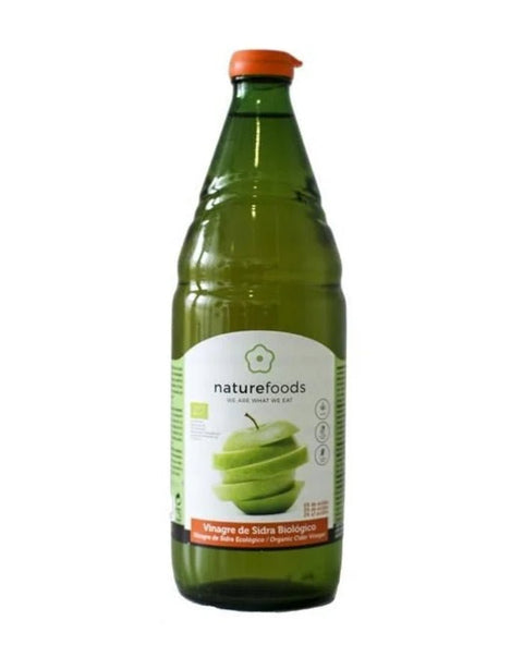 Vinagre de Sidra Bio - 750ml - Naturefoods - naturvida.pt