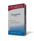 Vitamina B12 Metilcobalamina 1000mcg - 40 Comprimidos Sublinguais - Vitalize - naturvida.pt