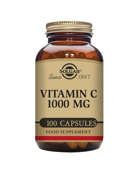 Vitamina C 1000mg - 100 Cápsulas - Solgar - naturvida.pt