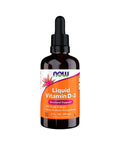 Vitamina D3 400ui Liquida - 59ml - Now Foods - naturvida.pt