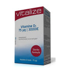 Vitamina D3 75mcg 3000ui - 120 Cápsulas - Vitalize - naturvida.pt
