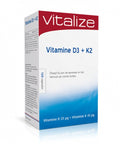 Vitamina D3 + K2 - 120 Cápsulas - Vitalize - naturvida.pt