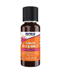Vitamina D3 & K2 MK - 7 Líquida (2500ui / 100mcg) - 30ml - Now Foods - naturvida.pt