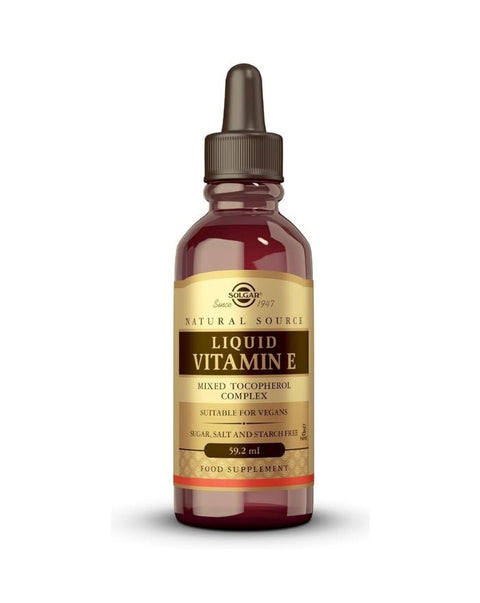 Vitamina E Liquida 150ui - 59,2ml - Solgar - naturvida.pt