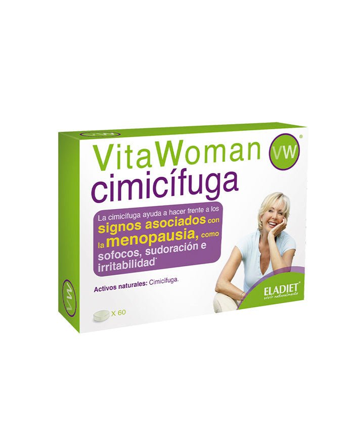 Vitawoman Cimicífuga - 60 Comprimidos - Eladiet - naturvida.pt